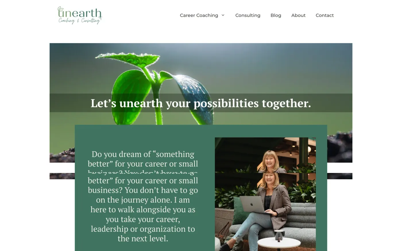 Preview of Unearth Coaching
