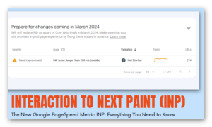 INP the new google metric and everything you need to know