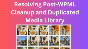 WPML Plugin delete and cleanup